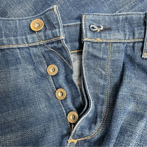 Rag & Bone Jeans Fit 2 Slim Leg in Owen Wash Non-Stretch Denim Mens Size 30x34 - Picture 7 of 13